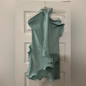 Stylish Green Knit dress